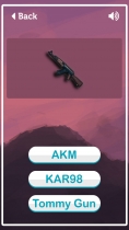 PUBG Guns Quiz - Buildbox Template Screenshot 3