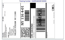 UPS Shipping API PHP Script Screenshot 1