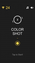 Color Shot - 2D Game template for Unity Screenshot 1