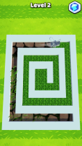 Grass Cutter 3D - Hyper Casual Mobile Unity Game Screenshot 4
