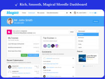 Magico - Premium Moodle Theme Screenshot 3
